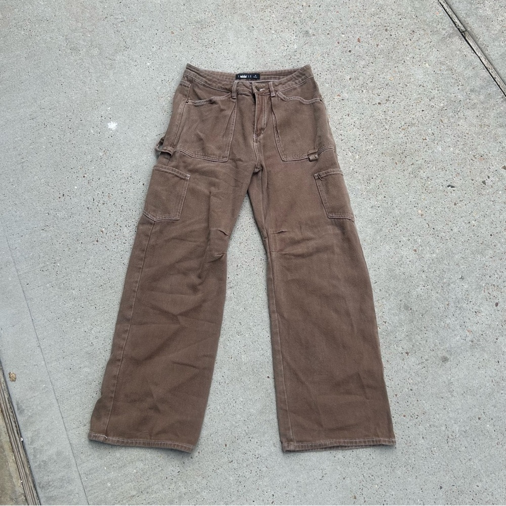 Brown Cargo Pants